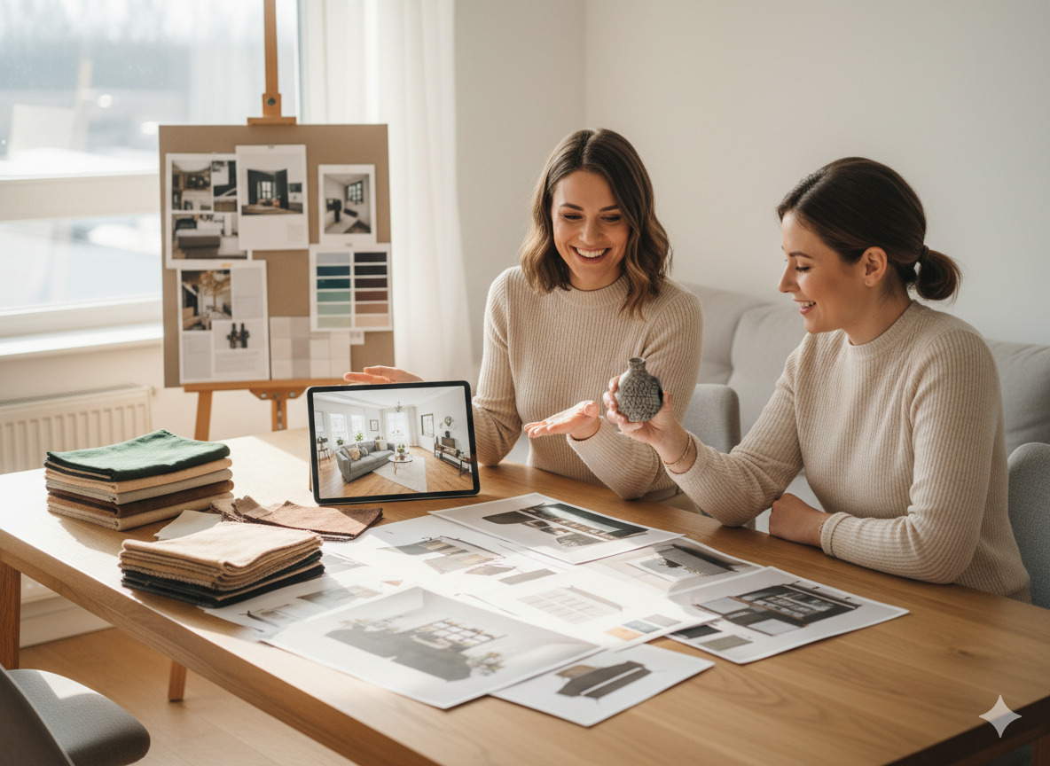 Full room design and styling